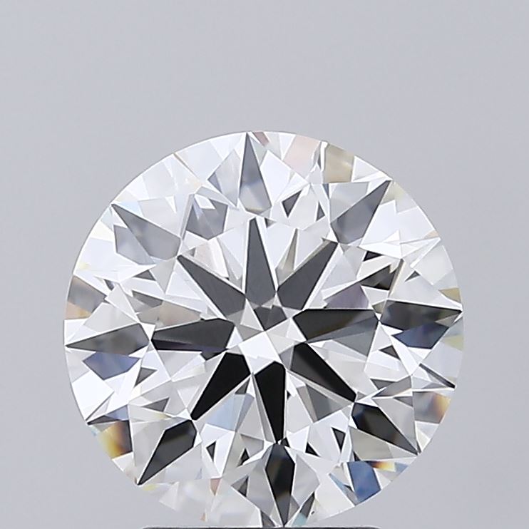 2.88 Carat Round Shaped, Ideal Cut, E Color, VVS2 Clarity, IGI Certified Lab Grown Diamond