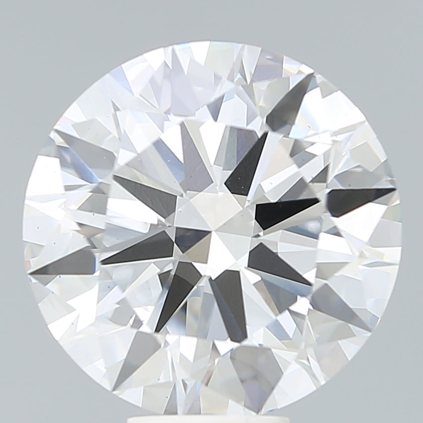 9.02 Carat Round Shaped, Excellent Cut, F Color, VS1 Clarity, IGI Certified Lab Grown Diamond