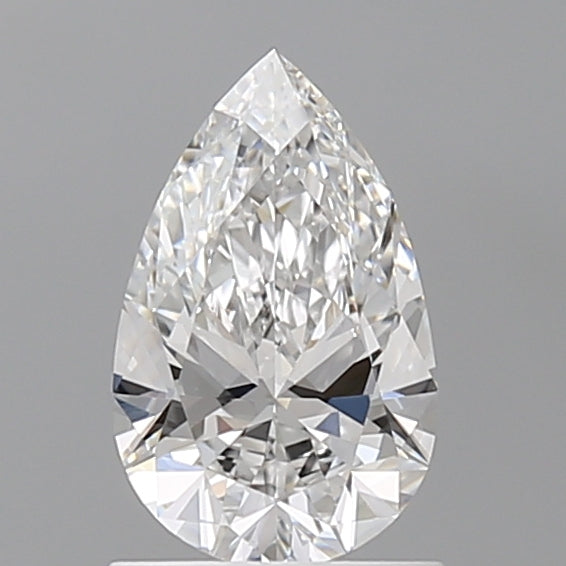 1.05 Carat Pear Shaped, Ideal Cut, D Color, VVS2 Clarity, IGI Certified Lab Grown Diamond