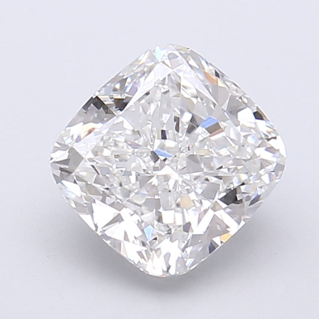 2.14 Carat Cushion Shaped, Very Good Cut, E Color, VVS2 Clarity, IGI Certified Lab Grown Diamond