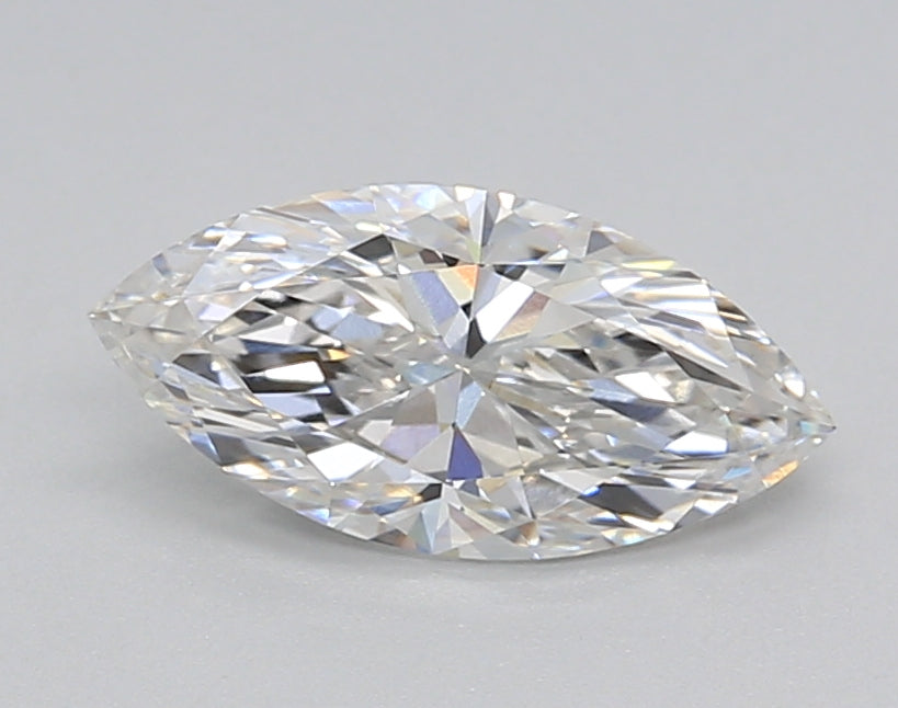 1.02 Carat Marquise Shaped, Ideal Cut, E Color, VVS2 Clarity, IGI Certified Lab Grown Diamond