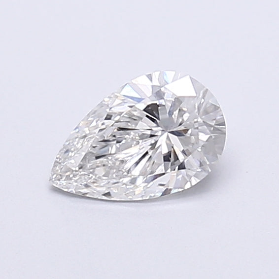 0.54 Carat Pear Shaped, Very Good Cut, E Color, VS1 Clarity, IGI Certified Lab Grown Diamond