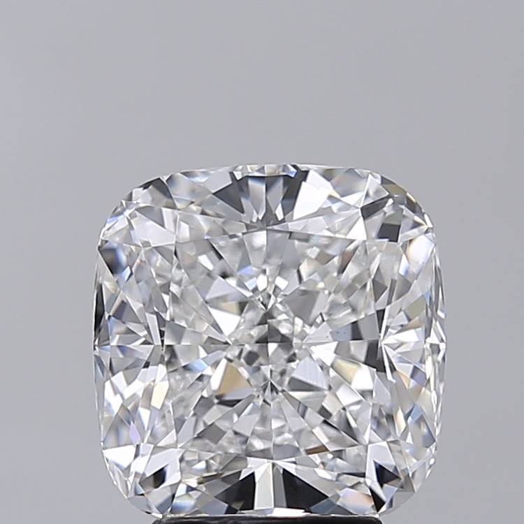 4.02 Carat Cushion Shaped, Excellent Cut, D Color, VVS2 Clarity, IGI Certified Lab Grown Diamond