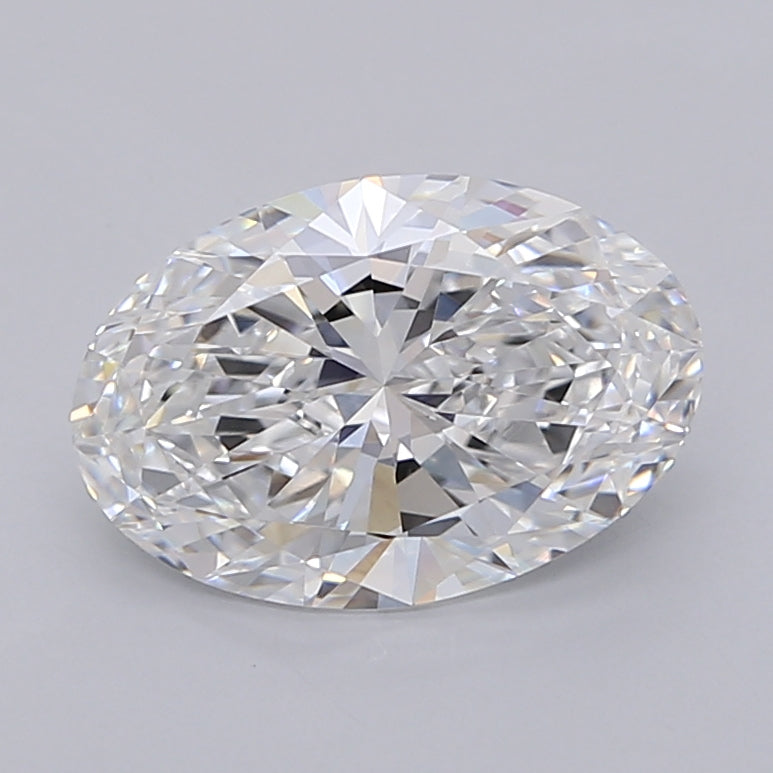 2.40 Carat Oval Shaped, Excellent Cut, E Color, VVS2 Clarity, IGI Certified Lab Grown Diamond