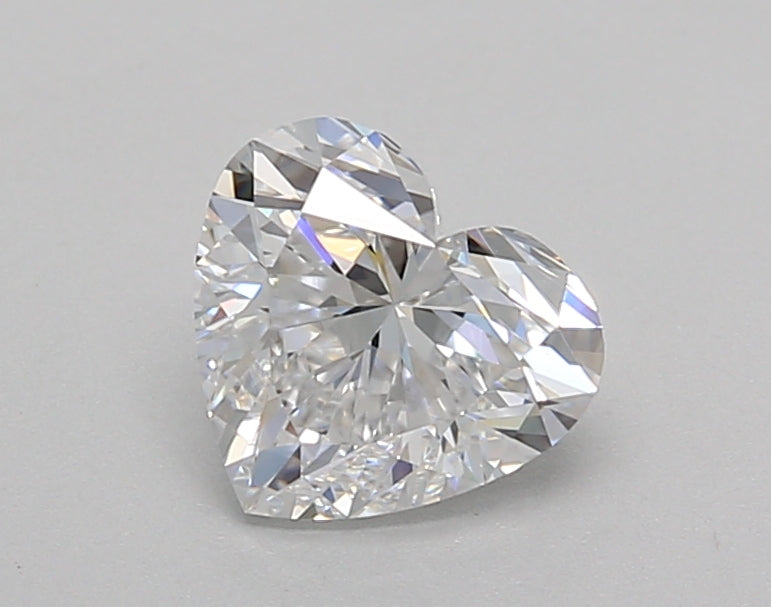 1.00 Carat Heart Shaped, Very Good Cut, D Color, VS2 Clarity, IGI Certified Lab Grown Diamond