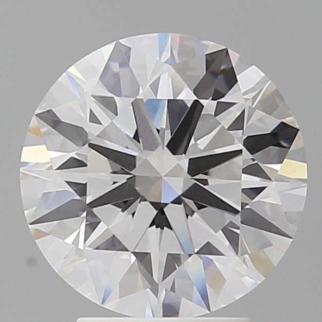 3.59 Carat Round Shaped, Ideal Cut, E Color, VVS2 Clarity, IGI Certified Lab Grown Diamond