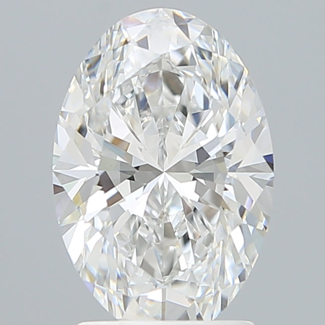 2.38 Carat Oval Shaped, Excellent Cut, D Color, VVS2 Clarity, IGI Certified Lab Grown Diamond