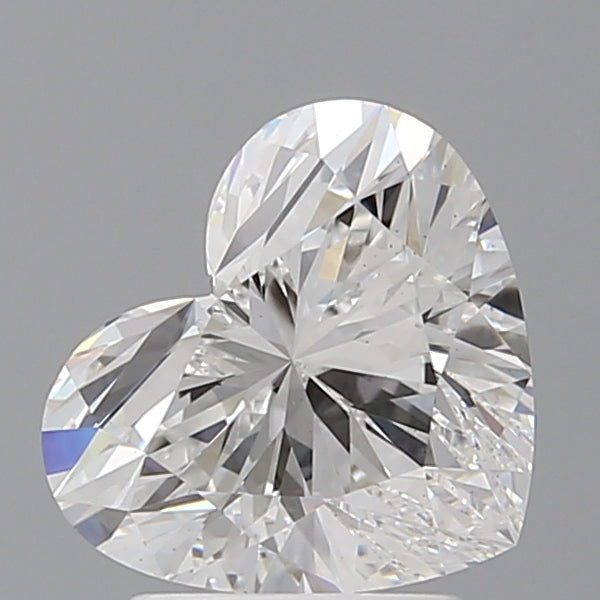 2.59 Carat Heart Shaped, Ideal Cut, E Color, VS1 Clarity, IGI Certified Lab Grown Diamond