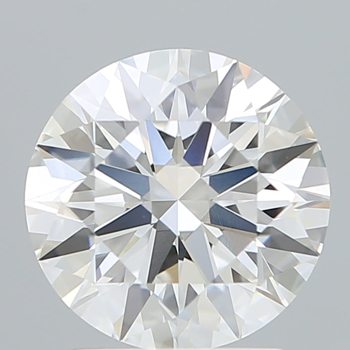2.29 Carat Round Shaped, Ideal Cut, E Color, VVS2 Clarity, IGI Certified Lab Grown Diamond