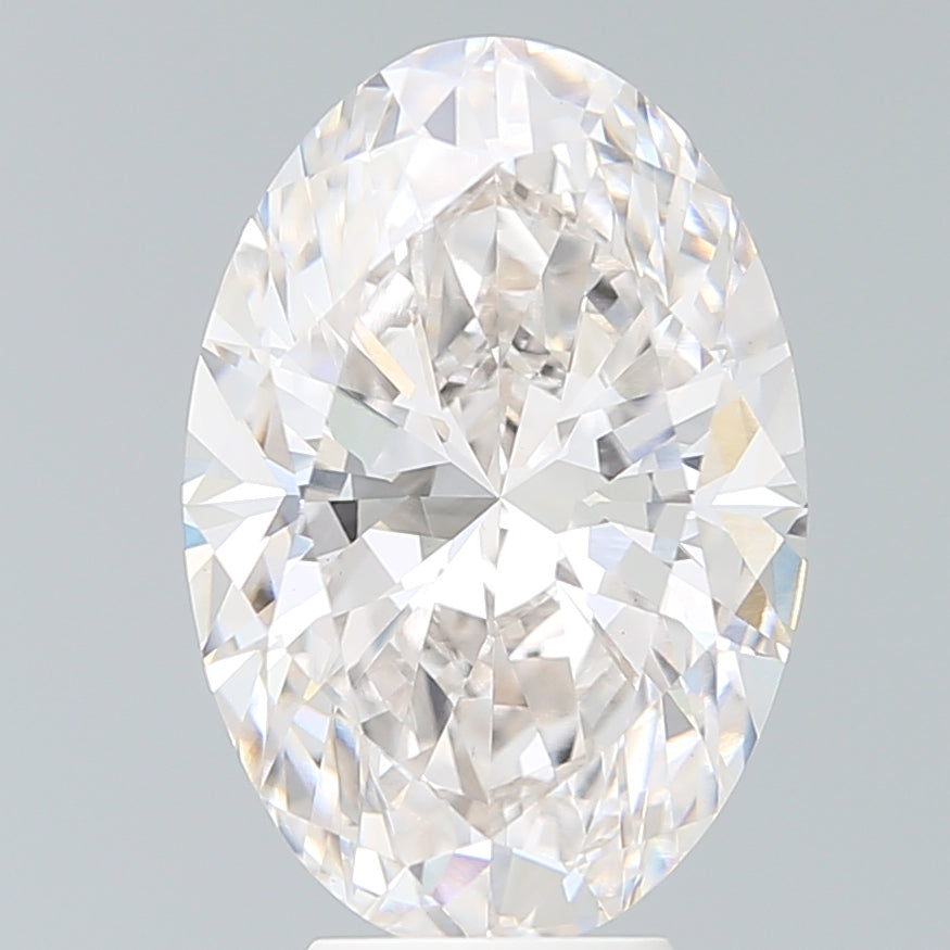 6.32 Carat Oval Shaped, Ideal Cut, H Color, VVS2 Clarity, IGI Certified Lab Grown Diamond