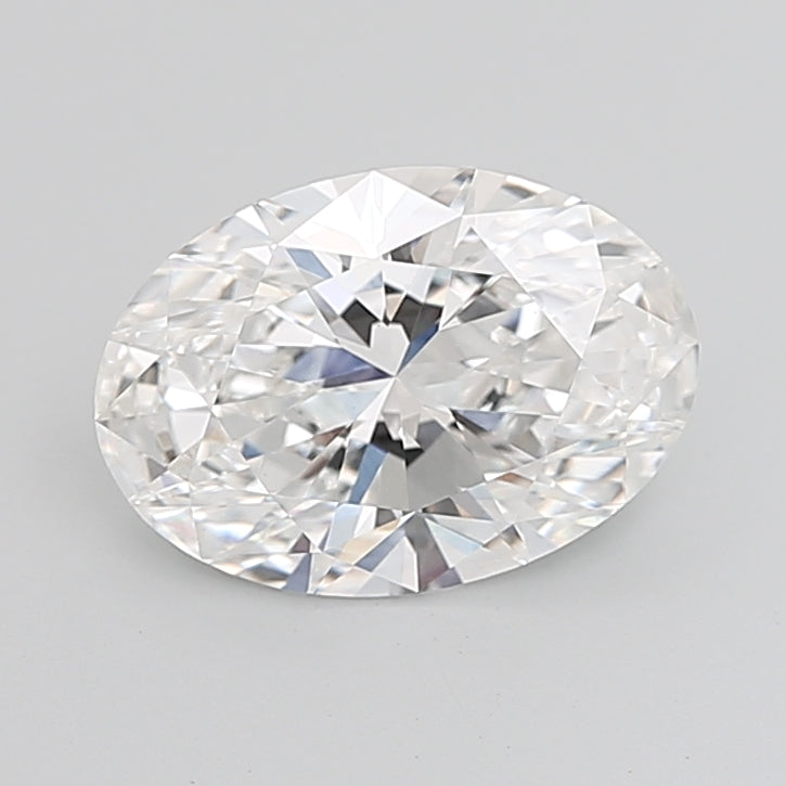 5.02 Carat Oval Shaped, Ideal Cut, E Color, VVS2 Clarity, IGI Certified Lab Grown Diamond