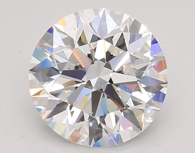 2.45 Carat Round Shaped, Ideal Cut, D Color, VS1 Clarity, IGI Certified Lab Grown Diamond