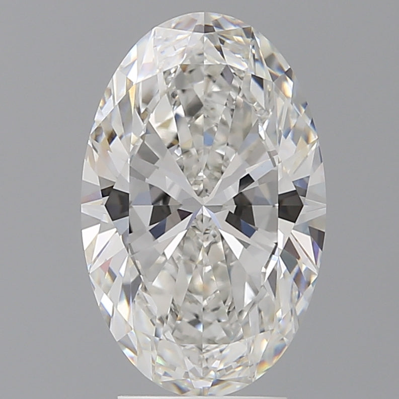 4.02 Carat Oval Shaped, Ideal Cut, E Color, VVS2 Clarity, IGI Certified Lab Grown Diamond