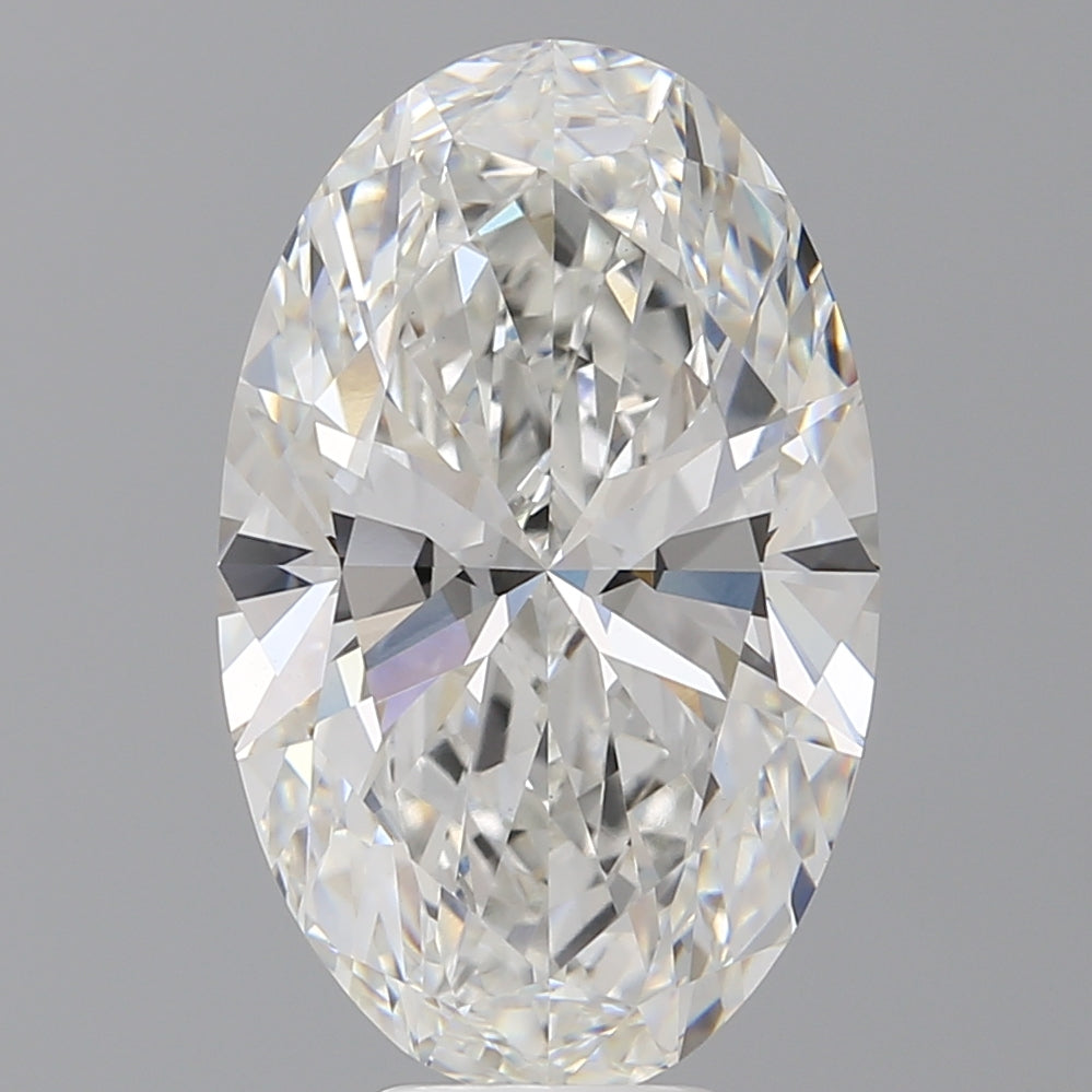 7.60 Carat Oval Shaped, Ideal Cut, E Color, VVS2 Clarity, IGI Certified Lab Grown Diamond