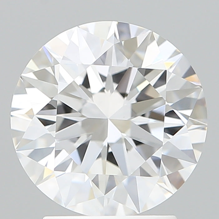 2.59 Carat Round Shaped, Ideal Cut, E Color, VVS2 Clarity, IGI Certified Lab Grown Diamond