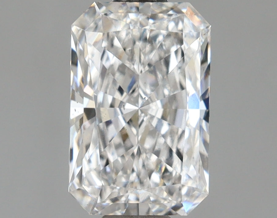 1.35 Carat Radiant Shaped, Ideal Cut, D Color, VS2 Clarity, IGI Certified Lab Grown Diamond
