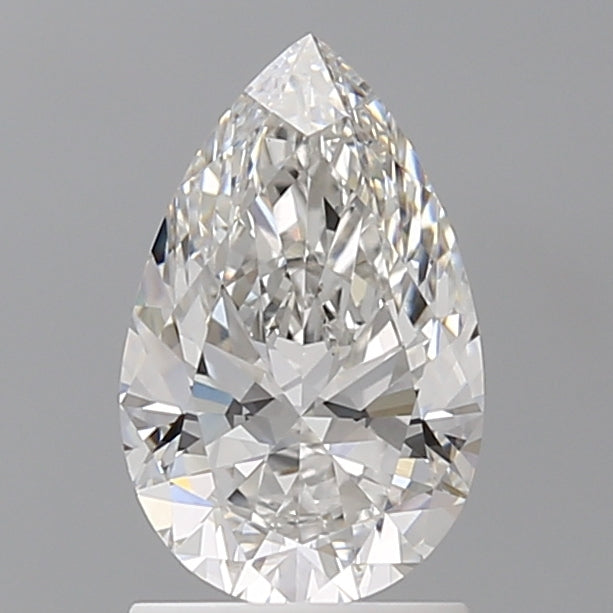 1.53 Carat Pear Shaped, Ideal Cut, F Color, VVS2 Clarity, IGI Certified Lab Grown Diamond