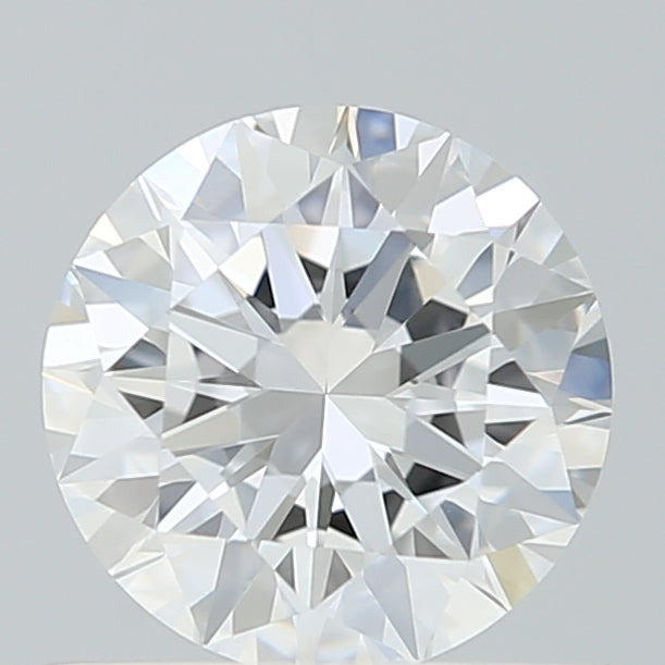 0.71 Carat Round Shaped, Excellent Cut, D Color, VVS2 Clarity, IGI Certified Lab Grown Diamond
