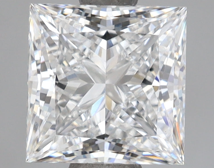 1.81 Carat Princess Shaped, Ideal Cut, D Color, VVS1 Clarity, IGI Certified Lab Grown Diamond