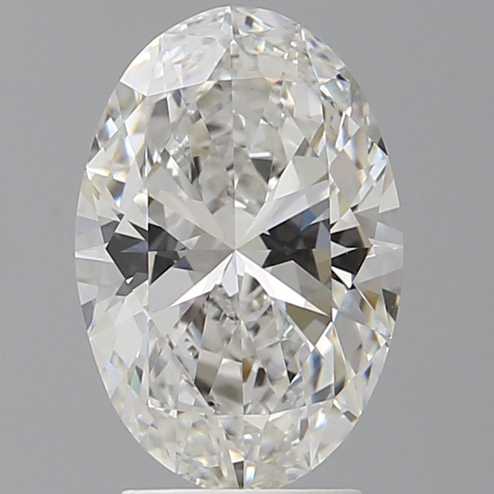 2.98 Carat Oval Shaped, Ideal Cut, E Color, VVS2 Clarity, IGI Certified Lab Grown Diamond