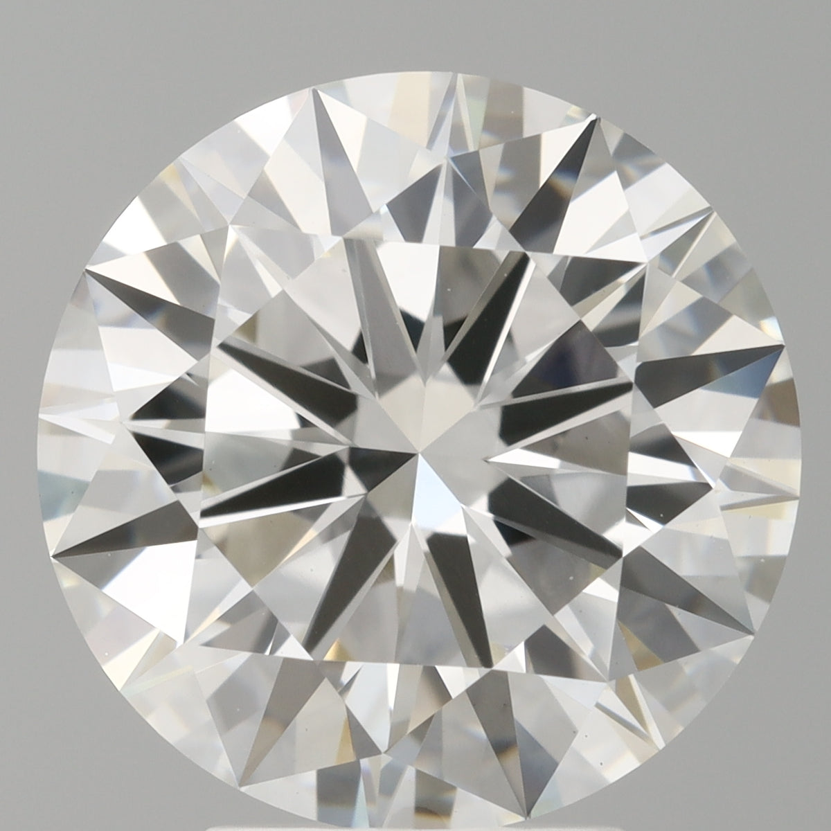4.54 Carat Round Shaped, Ideal Cut, F Color, VVS2 Clarity, IGI Certified Lab Grown Diamond