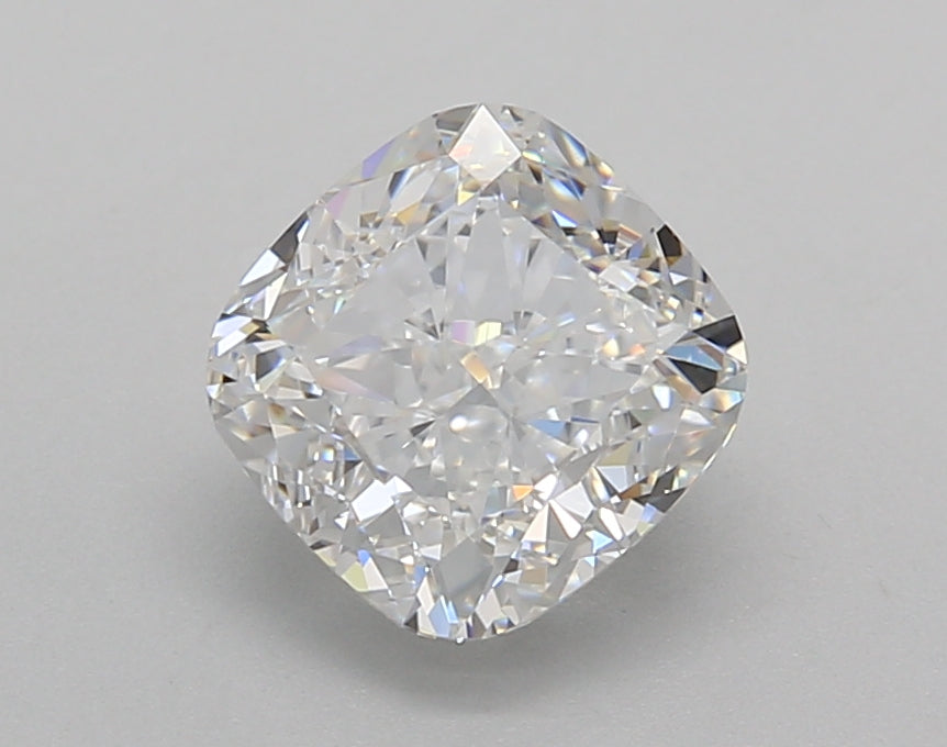 2.00 Carat Cushion Shaped, Very Good Cut, D Color, VVS2 Clarity, IGI Certified Lab Grown Diamond
