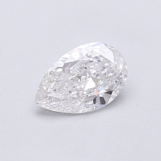 0.33 Carat Pear Shaped, Very Good Cut, D Color, VS1 Clarity, IGI Certified Lab Grown Diamond