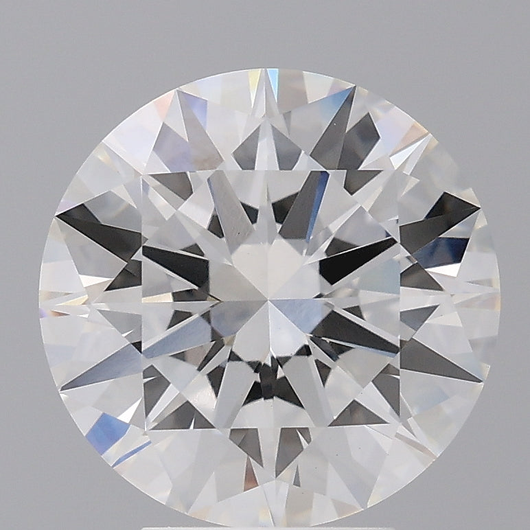 4.53 Carat Round Shaped, Excellent Cut, E Color, VS1 Clarity, IGI Certified Lab Grown Diamond