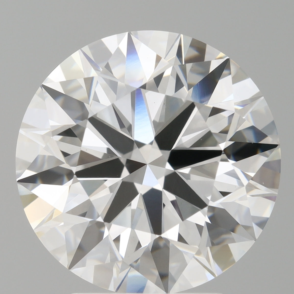 4.09 Carat Round Shaped, Ideal Cut, E Color, VVS2 Clarity, IGI Certified Lab Grown Diamond