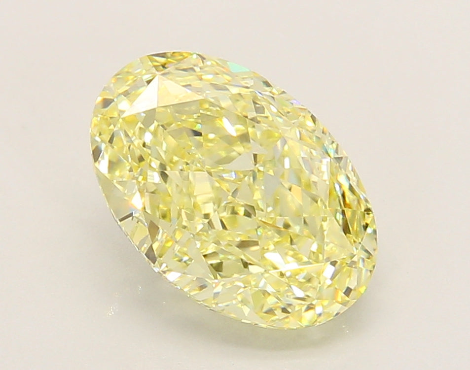 3.55 Carat Oval Shaped, Very Good Cut, VVS2 Clarity, IGI Certified Lab Grown Diamond