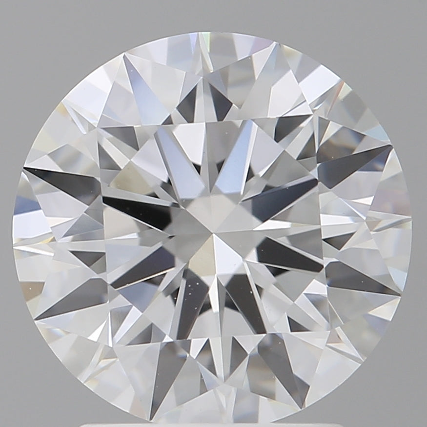 2.60 Carat Round Shaped, Ideal Cut, E Color, VVS2 Clarity, IGI Certified Lab Grown Diamond
