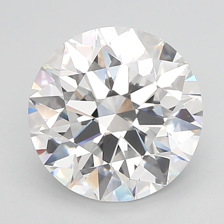 5.04 Carat Round Shaped, Ideal Cut, D Color, VVS2 Clarity, IGI Certified Lab Grown Diamond