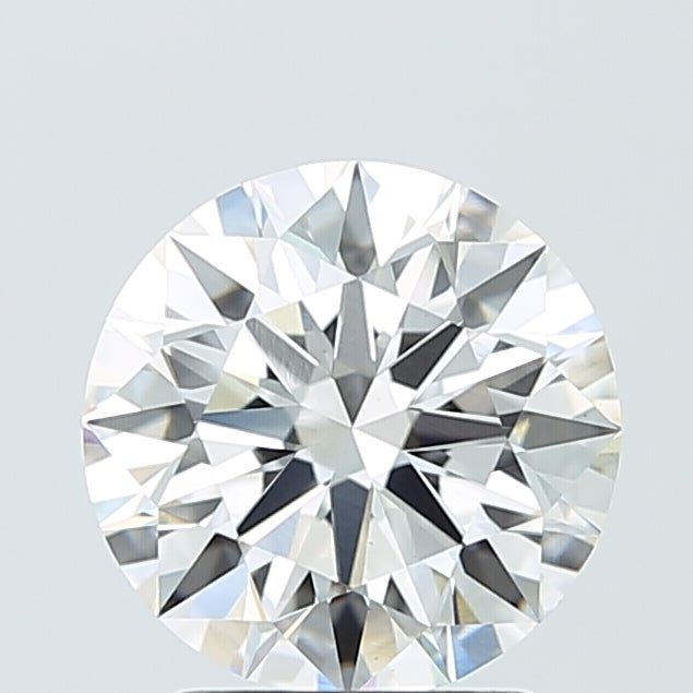 2.53 Carat Round Shaped, Ideal Cut, E Color, VVS2 Clarity, IGI Certified Lab Grown Diamond