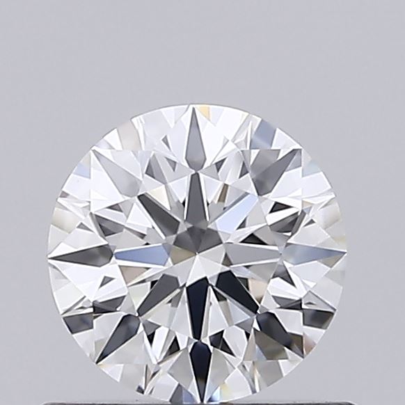 0.53 Carat Round Shaped, Ideal Cut, D Color, VVS2 Clarity, IGI Certified Lab Grown Diamond
