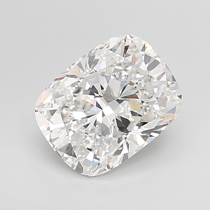 3.06 Carat Cushion Shaped, Ideal Cut, E Color, VVS2 Clarity, IGI Certified Lab Grown Diamond