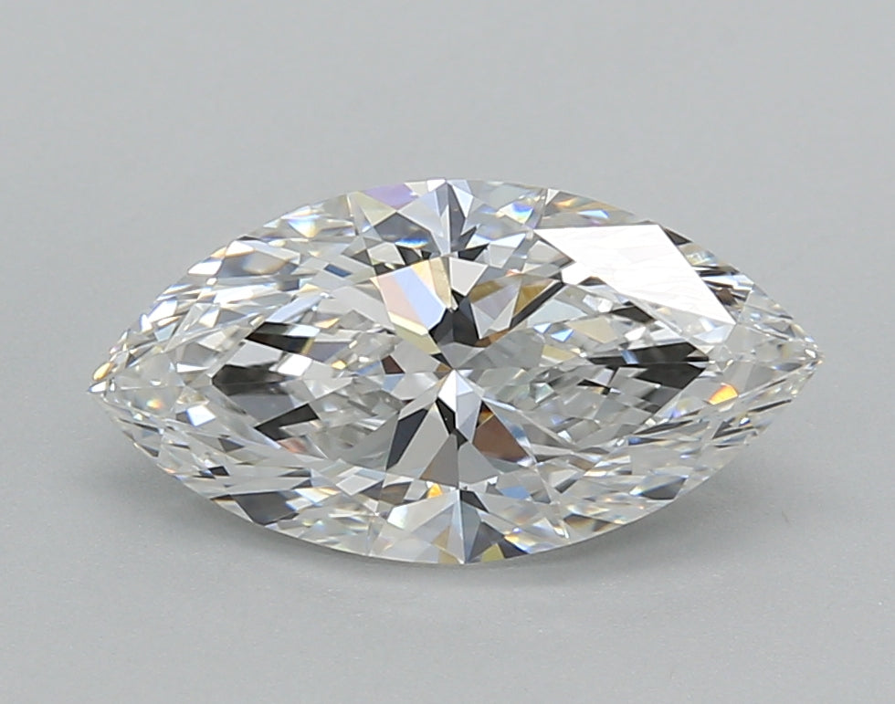 2.01 Carat Marquise Shaped, Very Good Cut, E Color, VVS2 Clarity, IGI Certified Lab Grown Diamond