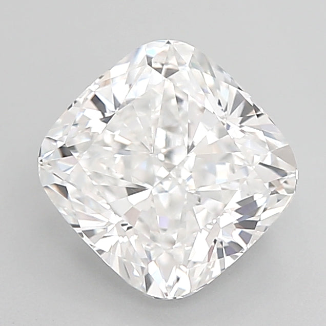 2.08 Carat Cushion Shaped, Very Good Cut, D Color, VVS2 Clarity, IGI Certified Lab Grown Diamond