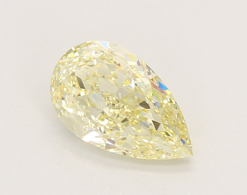 1.56 Carat Pear Shaped, Ideal Cut, VVS2 Clarity, IGI Certified Lab Grown Diamond