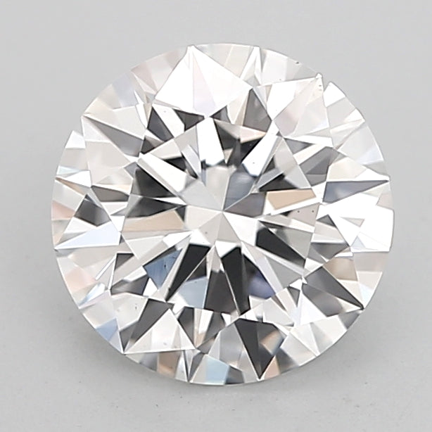 2.03 Carat Round Shaped, Ideal Cut, D Color, VS2 Clarity, IGI Certified Lab Grown Diamond