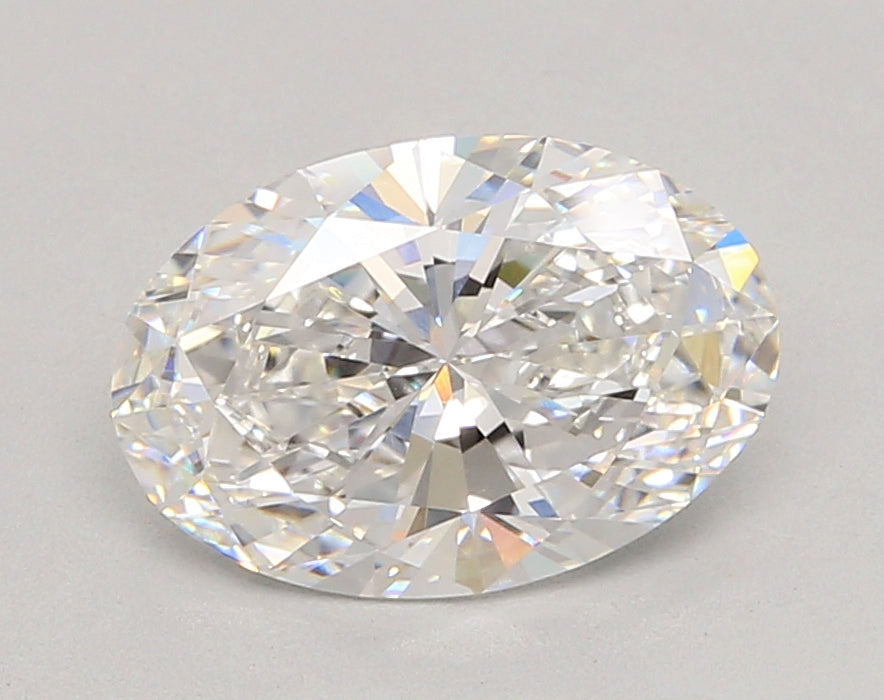 2.55 Carat Oval Shaped, Ideal Cut, E Color, VVS2 Clarity, IGI Certified Lab Grown Diamond