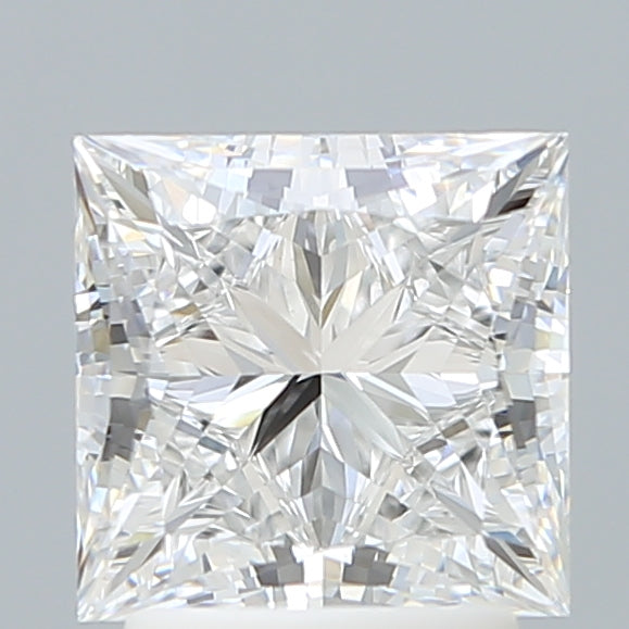 2.57 Carat Princess Shaped, Ideal Cut, E Color, VVS2 Clarity, IGI Certified Lab Grown Diamond