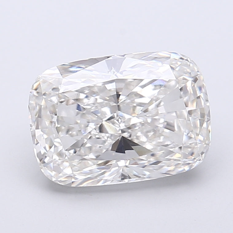 3.14 Carat Cushion Shaped, Very Good Cut, E Color, VVS2 Clarity, IGI Certified Lab Grown Diamond