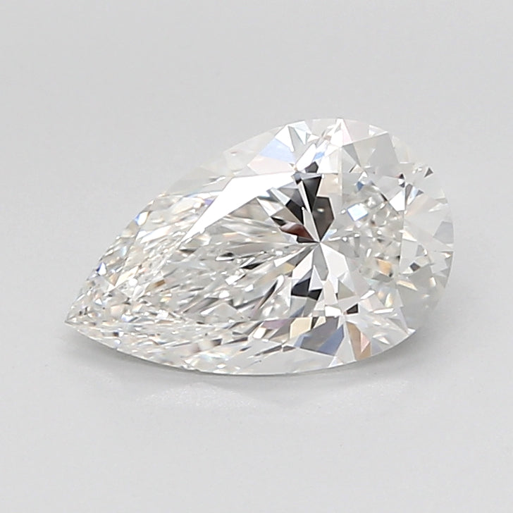 2.01 Carat Pear Shaped, Excellent Cut, E Color, VVS2 Clarity, IGI Certified Lab Grown Diamond