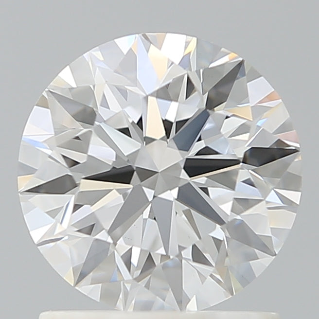 1.33 Carat Round Shaped, Ideal Cut, D Color, VS1 Clarity, IGI Certified Lab Grown Diamond