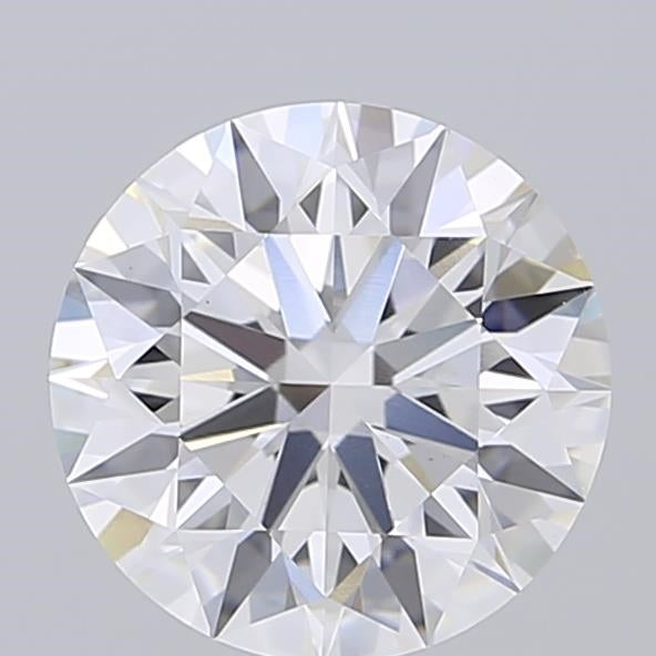 1.74 Carat Round Shaped, Ideal Cut, D Color, VS1 Clarity, IGI Certified Lab Grown Diamond