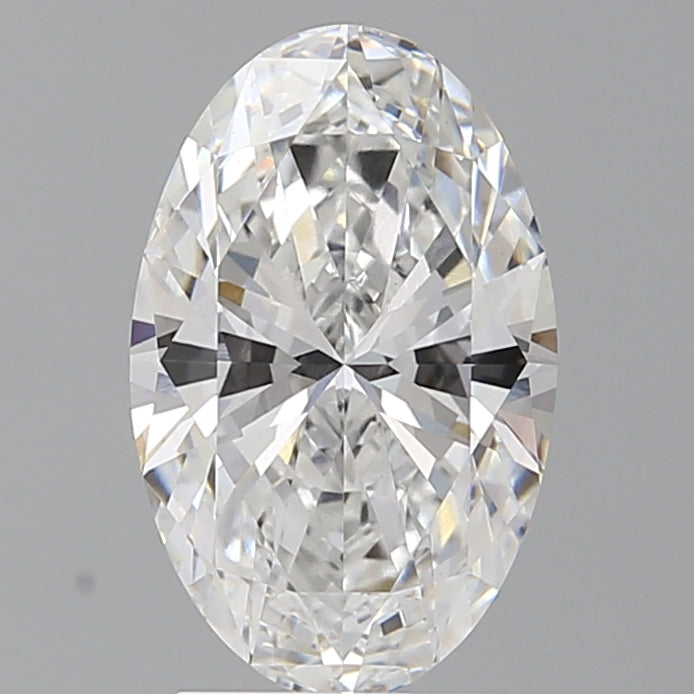 2.60 Carat Oval Shaped, Ideal Cut, E Color, VS1 Clarity, IGI Certified Lab Grown Diamond