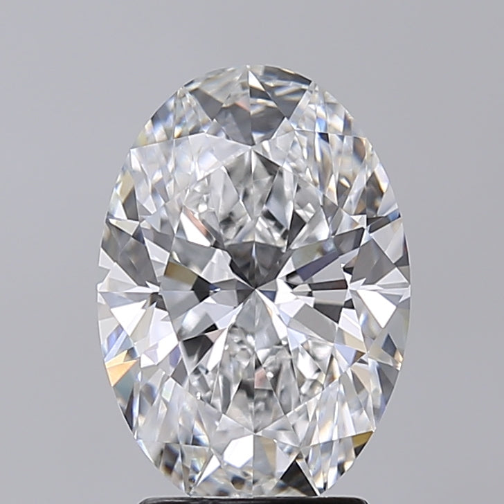 3.01 Carat Oval Shaped, Excellent Cut, E Color, VVS2 Clarity, IGI Certified Lab Grown Diamond