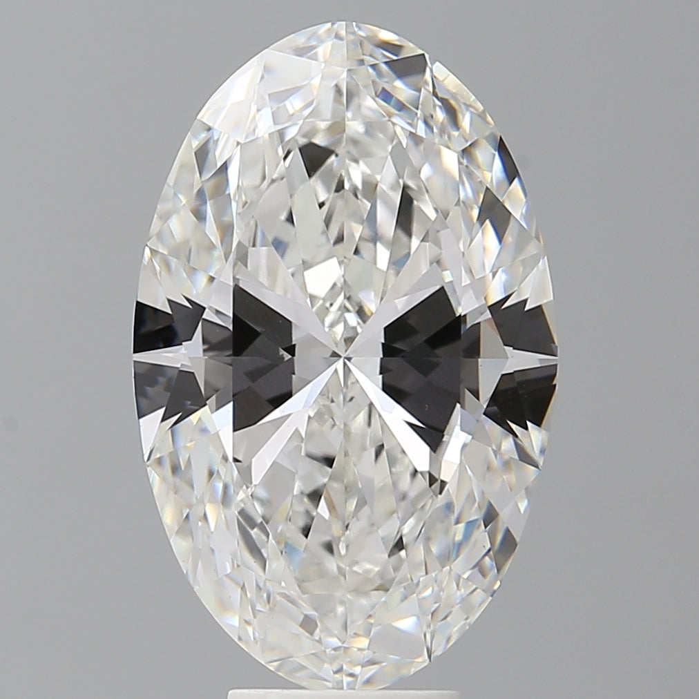 7.58 Carat Oval Shaped, Excellent Cut, E Color, VVS2 Clarity, IGI Certified Lab Grown Diamond