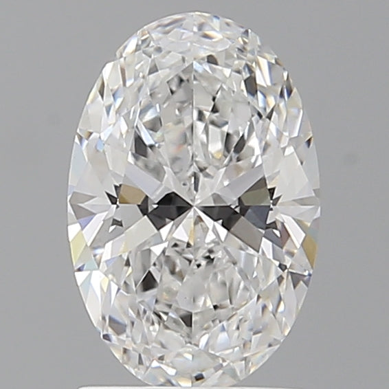 1.60 Carat Oval Shaped, Ideal Cut, D Color, VVS2 Clarity, IGI Certified Lab Grown Diamond