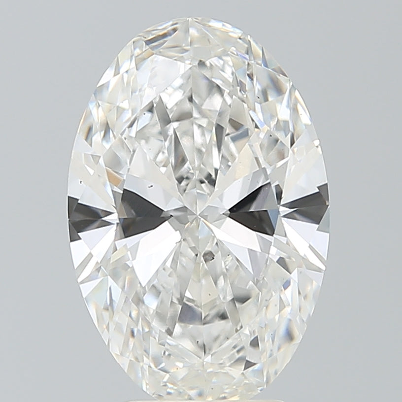 4.66 Carat Oval Shaped, Ideal Cut, E Color, VS2 Clarity, IGI Certified Lab Grown Diamond